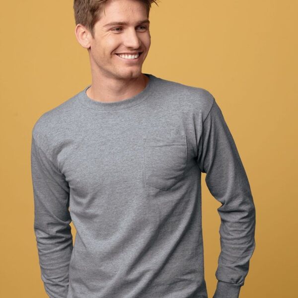 Union-Made Long Sleeve Pocket T-Shirt Thumbnail