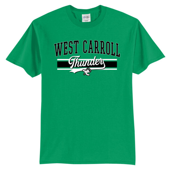 West Carroll Thunder Logo 2 - Tall Core Blend Tee Thumbnail