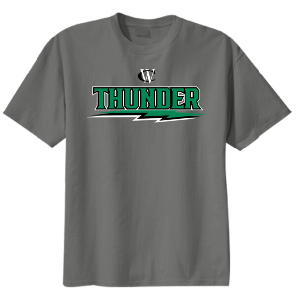 West Carroll Thunder Logo 3 - Youth Core Blend Tee Thumbnail