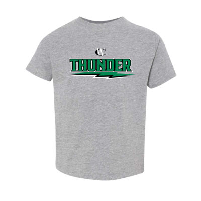 West Carroll Thunder Logo 3 - Toddler Fine Jersey Tee Thumbnail