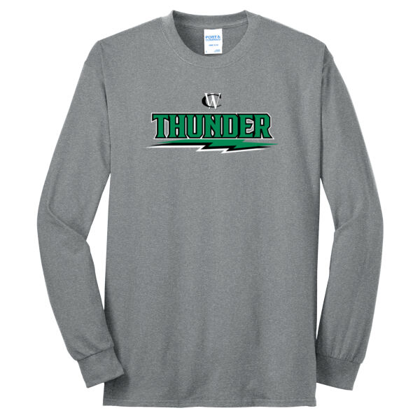 West Carroll Thunder Logo 3 - Long Sleeve Core Blend Tee Thumbnail