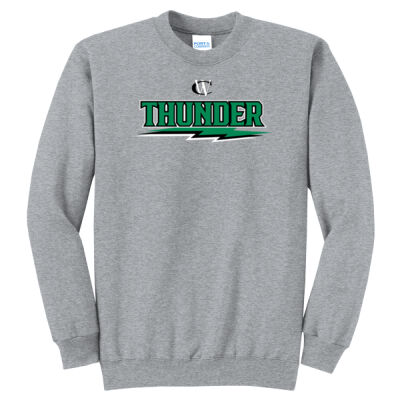 West Carroll Thunder Logo 3 - Core Fleece Crewneck Sweatshirt Thumbnail