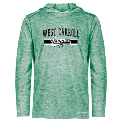West Carroll Thunder Logo 2 - Electrify CoolCore® Hooded Pullover Thumbnail