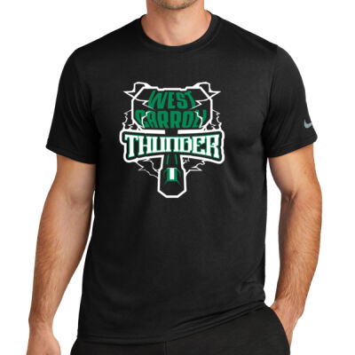 West Carroll Thunder Logo 1 - Swoosh Sleeve rLegend Tee Thumbnail
