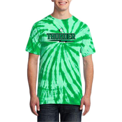 West Carroll Thunder Logo 3 - Tie Dye Tee Thumbnail