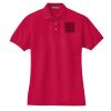 Women's Heavyweight Cotton Pique Polo Thumbnail