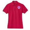 Women's Heavyweight Cotton Pique Polo Thumbnail