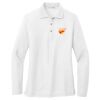Women's Silk Touch Long Sleeve Polo Thumbnail